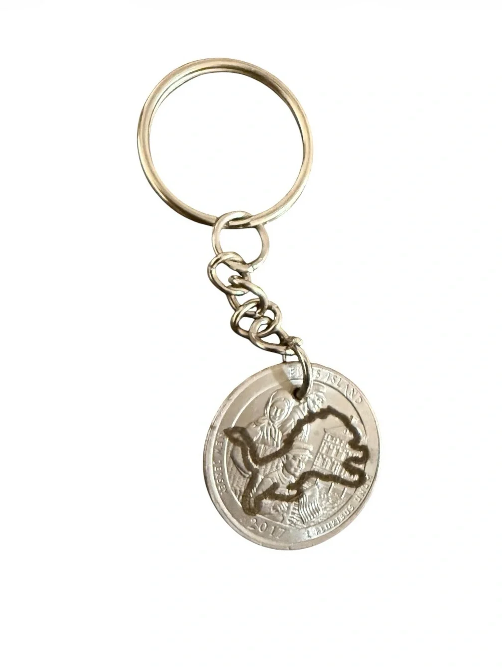 Detroit lions keychain